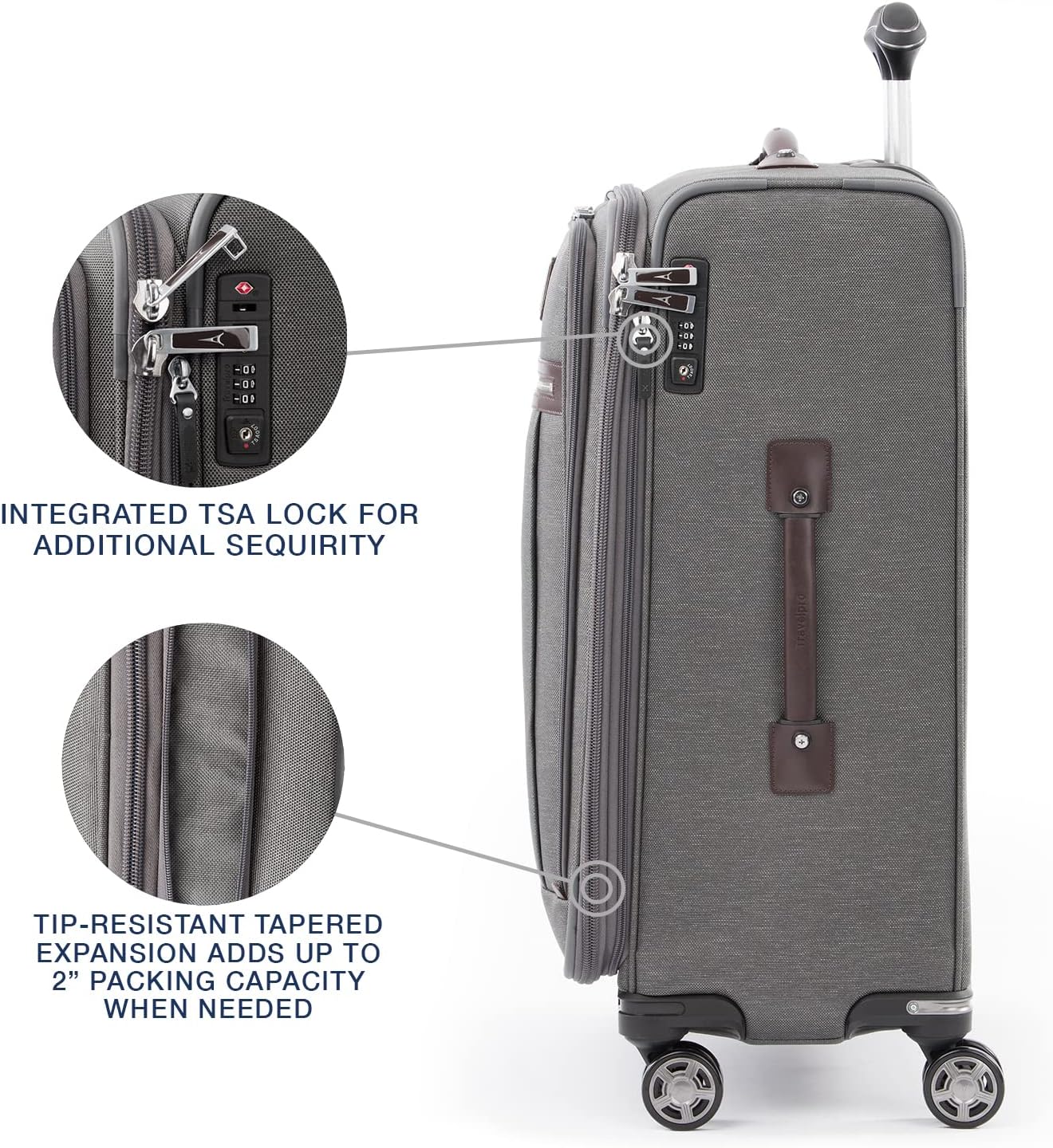 Check-In Mediana Travelpro® Platinum Elite Vintage Grey