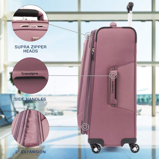 Check-In Mediana Travelpro® Maxlite en Dusty Rose