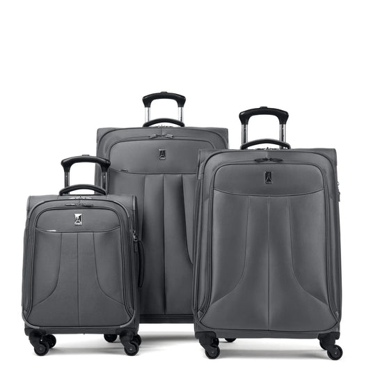 Set de 3 Travelpro® Anthem: Carry On, Check-In mediana, Check-In grande en negro